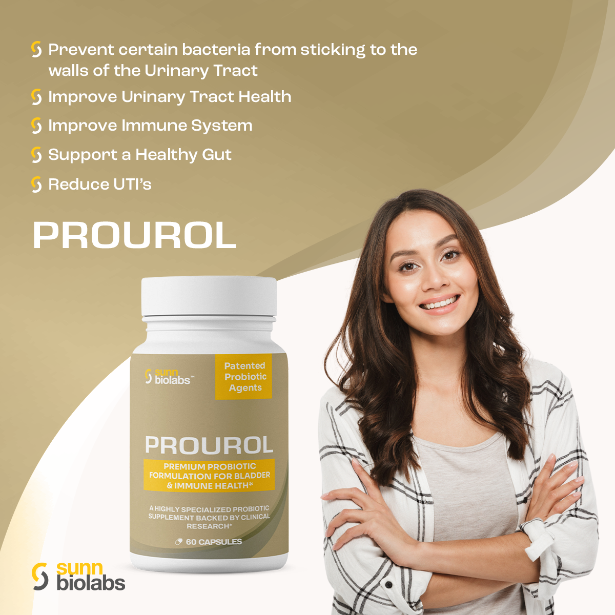 Bladder Probiotic Clinical Grade Probiotic | Bladder Cancer | UTI | PROUROL – Sunn Biolabs
