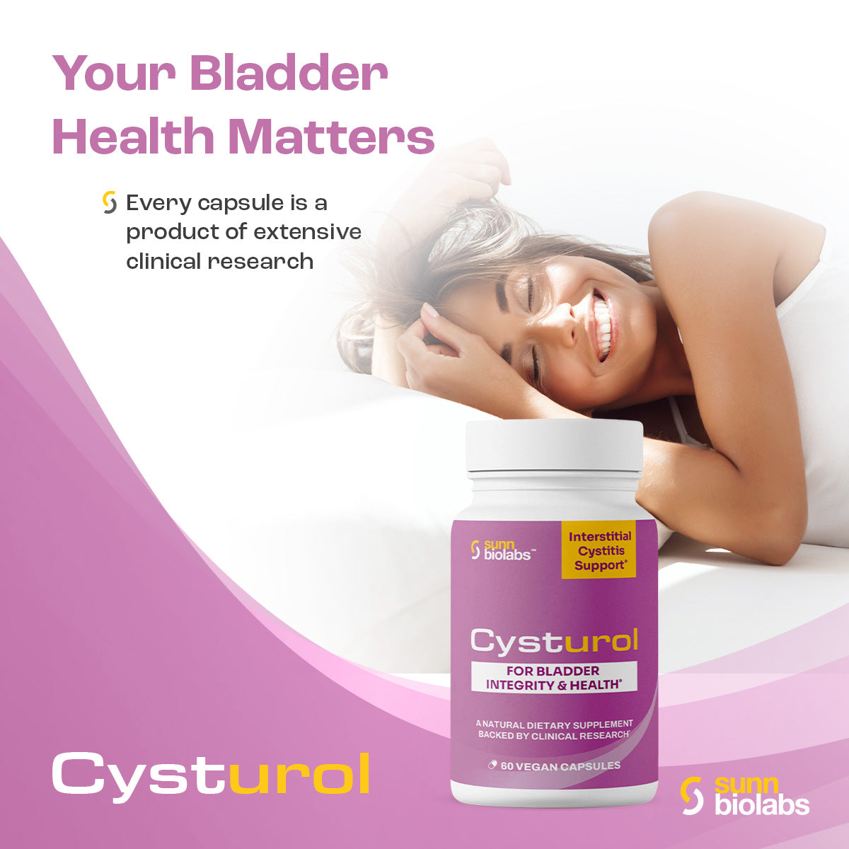 Cysturol® - Daily Bladder & Urinary Tract Support for Women